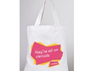 Khama and That Big Event in London, Tote Bags