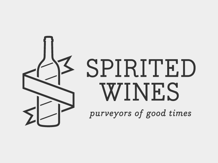 Spirited Wines – Logo - Black / White
